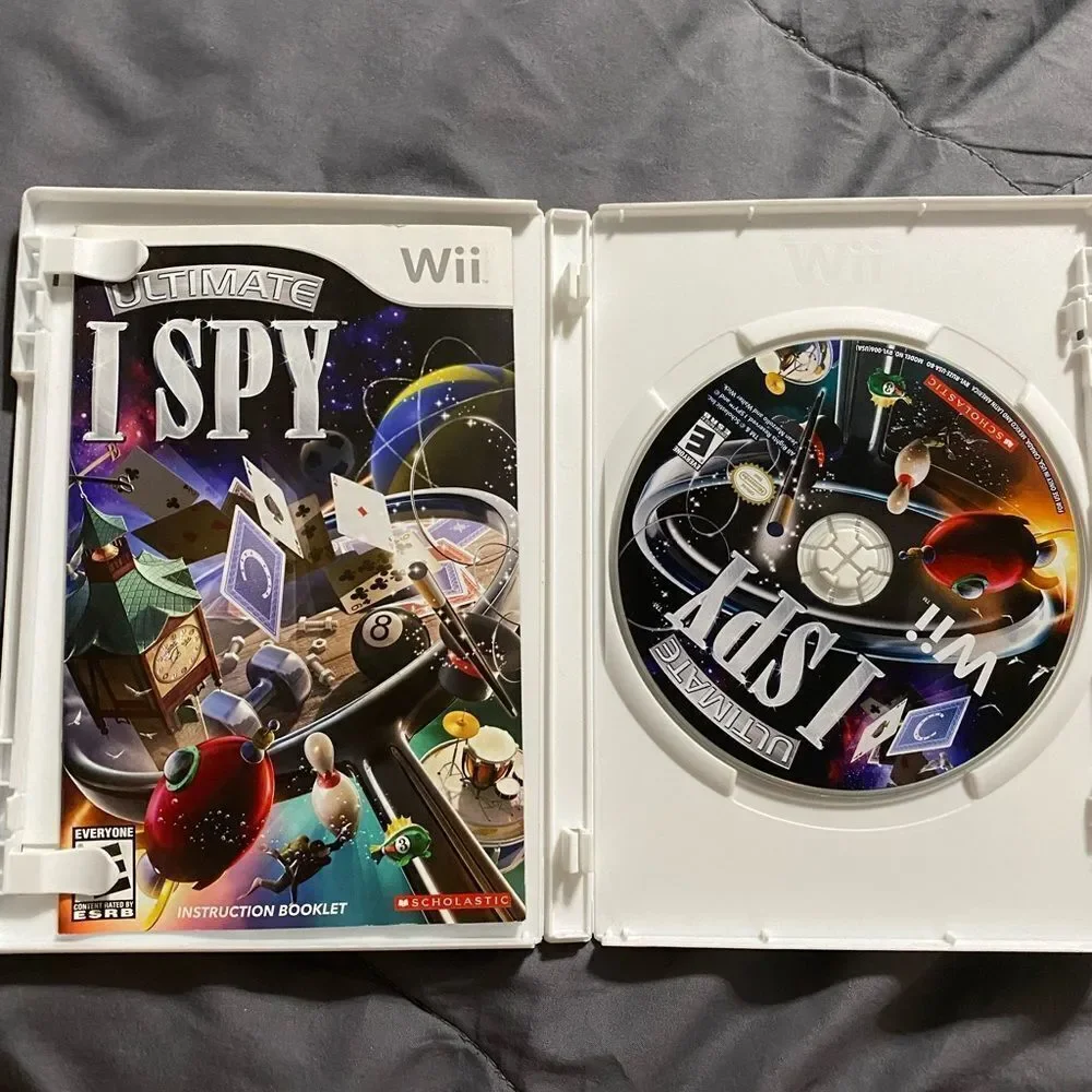 Wii Ultimate I Spy Video Game •Excellent used condition •No Flaw LOC#1586